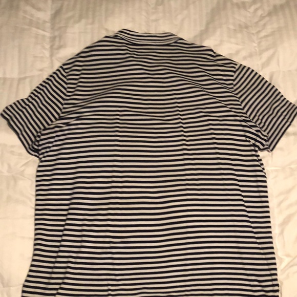 Navy Striped Polo XXL - Picture 5 of 5